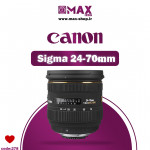 لنز سیگما Art 24-70mm f/2.8 DG OS HSM برای کانن دست دوم